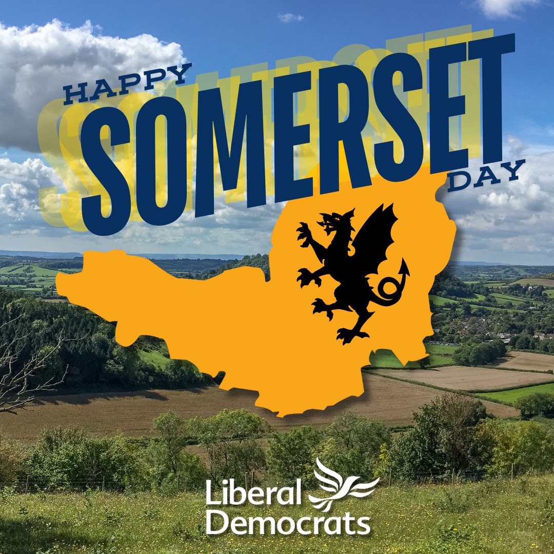 Have a fantastic day and enjoy the beautiful weather 😊☀️ Have a look at the many events going on today: somersetday.com/events