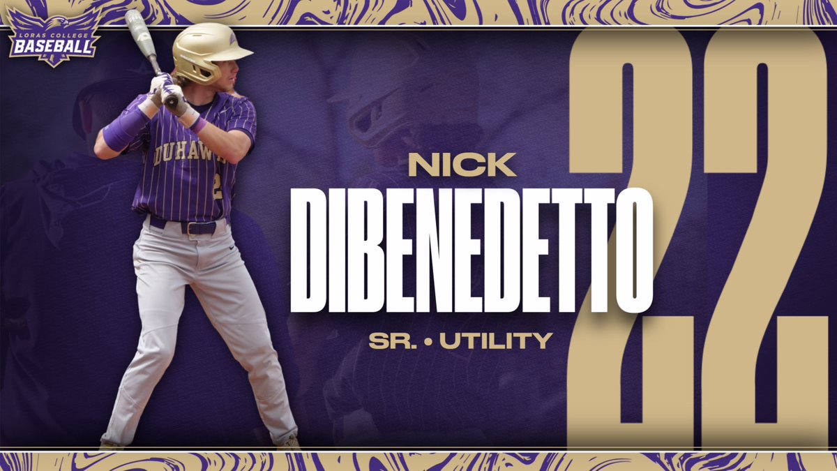 The ol' man can swing it! 👴🏼 @Detto813 sets a single season doubles record with 22 this year! Congratulations Nick! #GoDuhawks