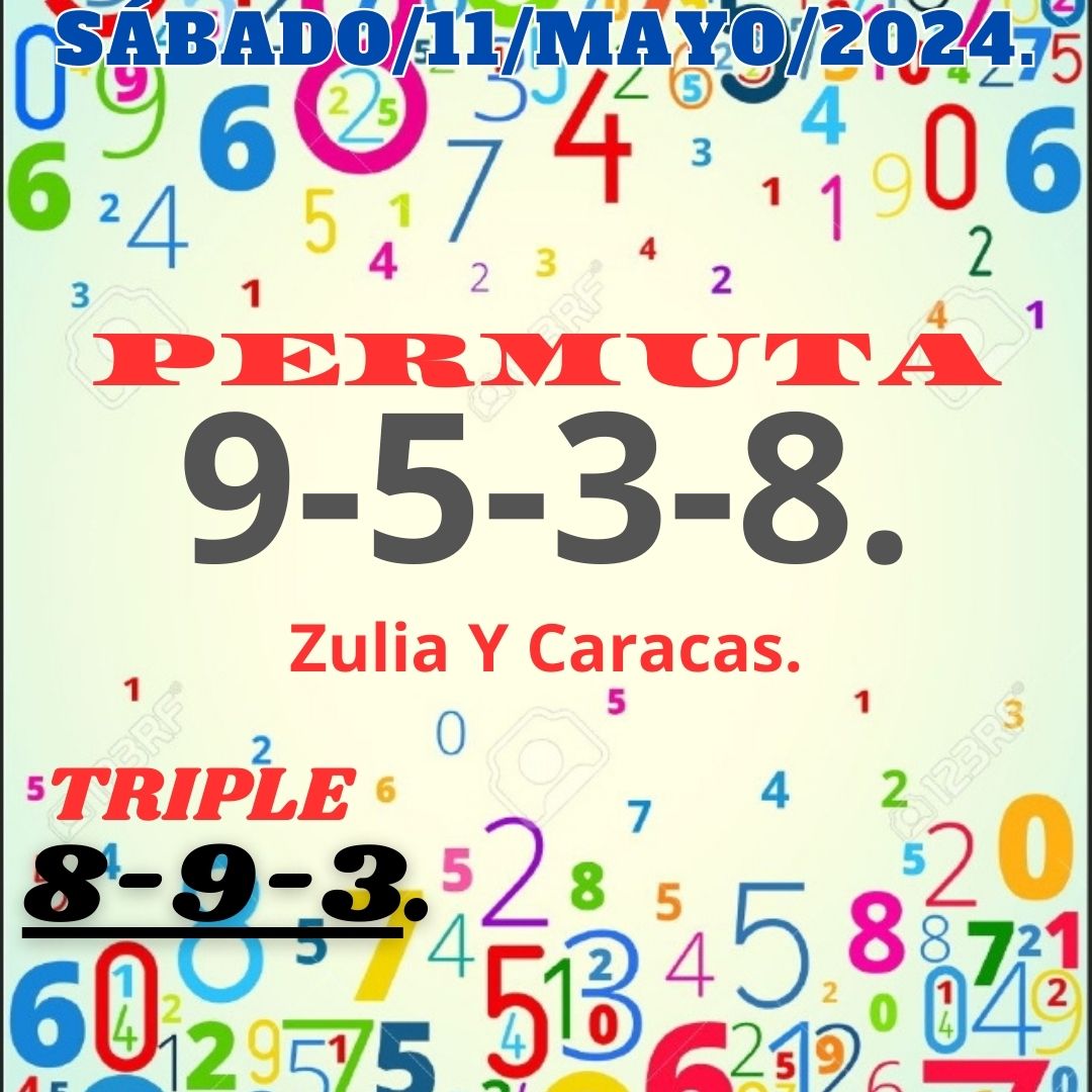 Sábado/11/Mayo/2024.

#PermutaZuliaYCaracas #RegalosAbiertos #ElGordoDeOro3 #Instagran #elgordodeoro3_official #Twitter #TikTok #Subscription #ElReydelosPronosticos #Tendencias #viralpost #GanaDineroConmigo #ElEquipoGanador