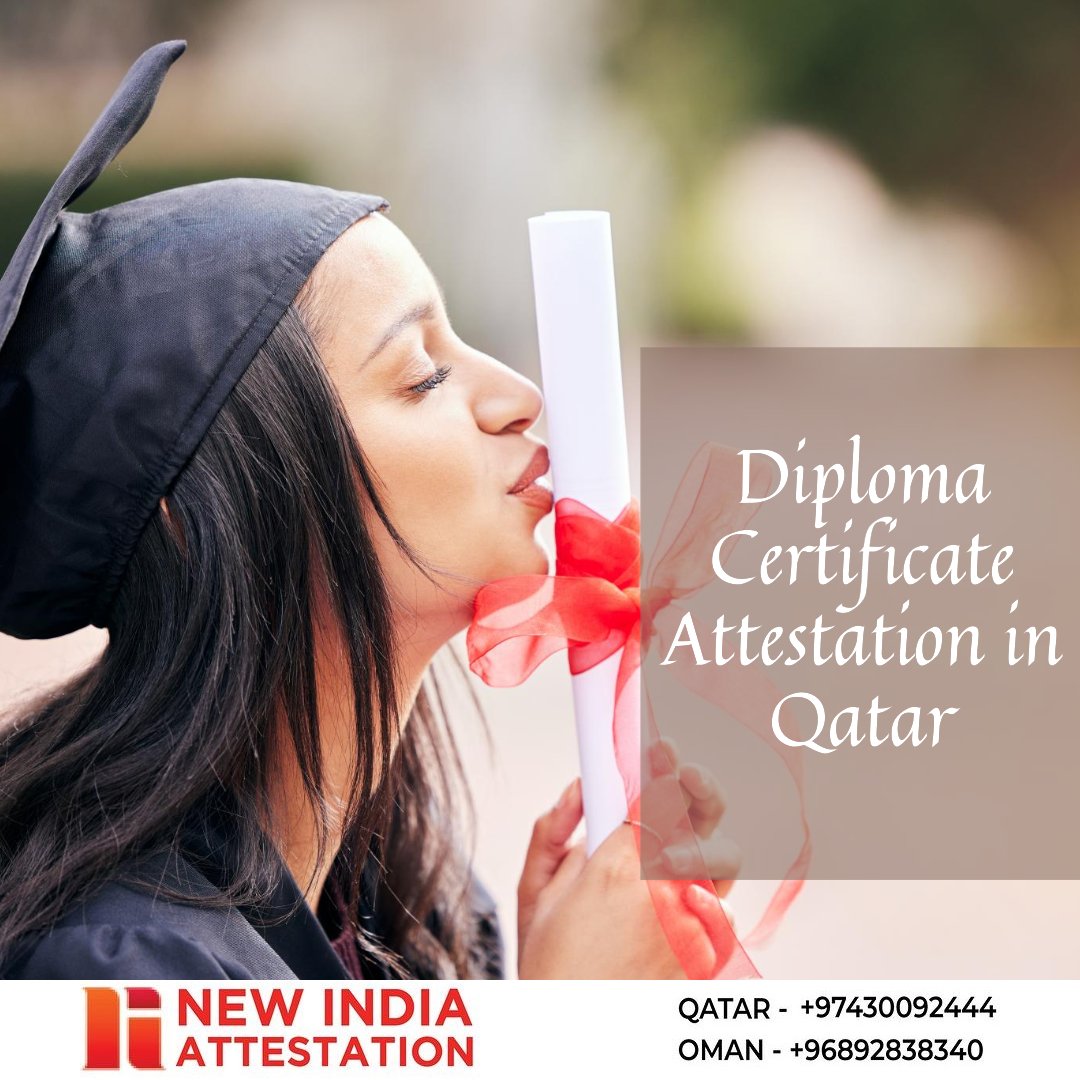 Stressed about getting your Diploma Certificate attested in Qatar?   New India Attestation can help! ✅ We handle the entire process for you, ensuring a smooth & efficient experience.

⭐Visit us:newindiaattestation.com

#DiplomaCertificateAttestationInQatar