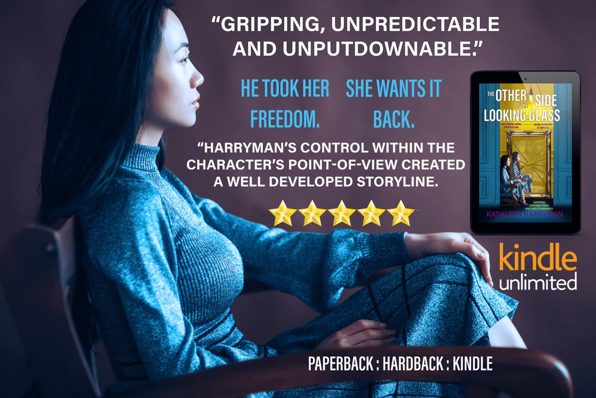 '5⭐ - This exciting debut novel, by for me a wonderful new author, is a truly suspenseful and gripping book (by @KathleenHarrym1).'

getbook.at/TOSOTLG

#KindleUnlimited
#thriller #romance #suspense #mystery #psychological #crimefiction #crime #Kindle #bookX #books #ebooks