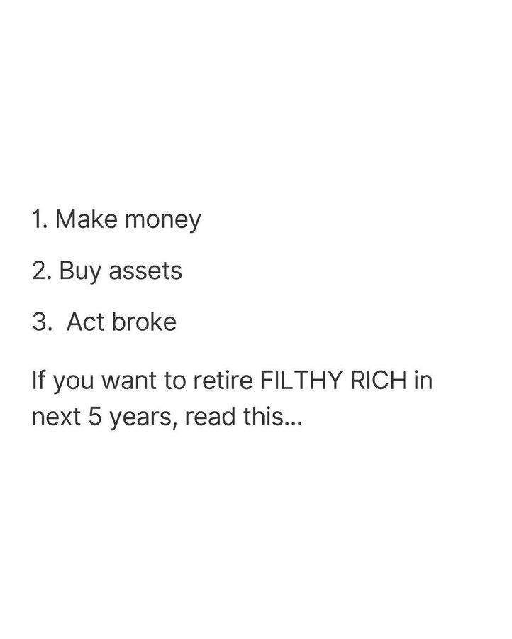 If you want to retire FILTHY RICH in the next 5 years, 

- Read This -
