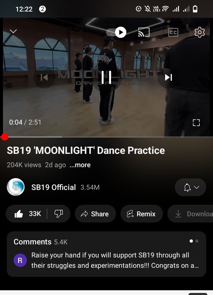 FreeourMahalima's tweet photo. Pero wag nating kalimutan lumangoy pa rin today mga kapatid! Konting kembot na lang 2M na si bunso. We are doing great kasi A'TIN tayo Ng SB19! 

STREAM WHENEVER WE CAN 
#MoonlightDancePractice
#SB19 @SB19Official https://t.co/qLjfFB0stU
