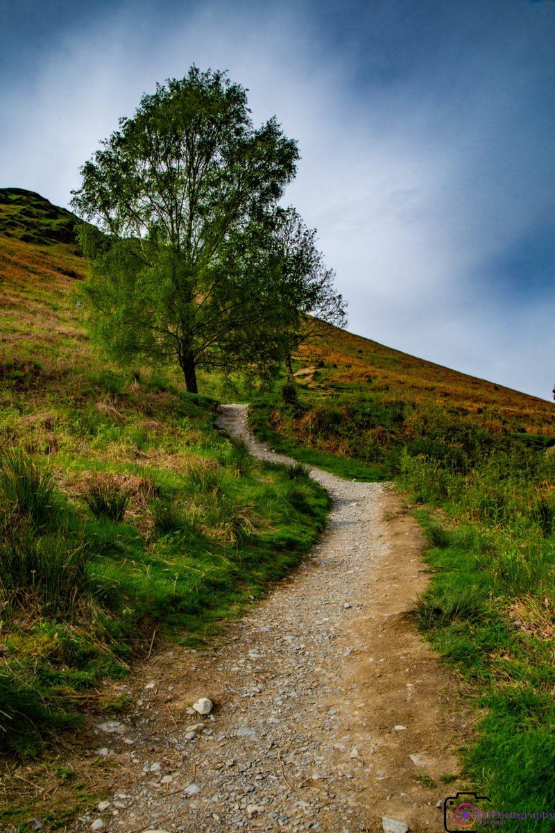 Path to Catbellls #Cumbria #WallaCrag #Keswick #DerwentWater #Catbells #Bassenthwaite #hiking #lakes #walking #sunnydays #outdoors #walk #hill #LakeDistrict #ukshots #capturingbritain #uk