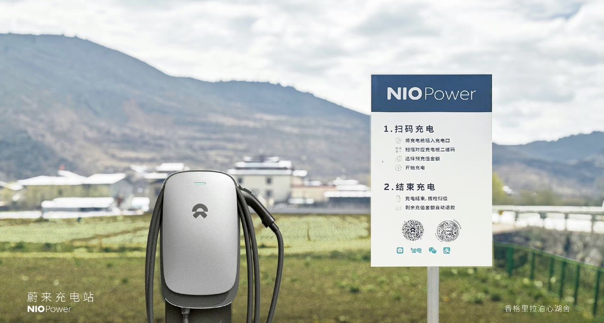 DriveGreen80167's tweet photo. May 11th NIO Power is online today
NO.1581 NIO Charging Station | Shangri-La Bo Xin Lake House
#ContinuedExpansion #Refueling #NIO $NIO #China https://t.co/FOykVum0Ml