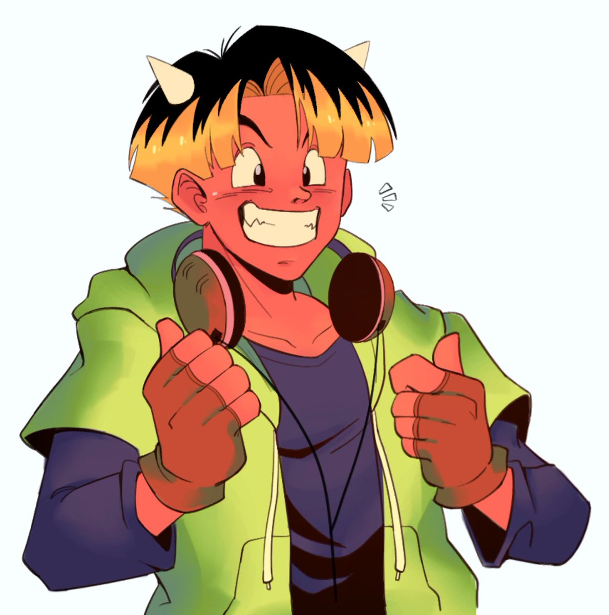 That one cute demon boy from the Fusion Reborn movie