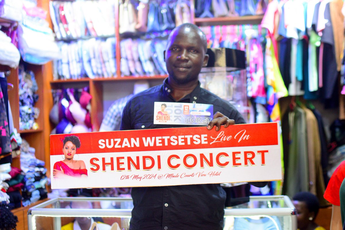 SHENDI CONCERT tickets have to be sold, so we had to move under the rain 😫.
See y'all tomorrow at Mbale Courts View Hotel 🔥