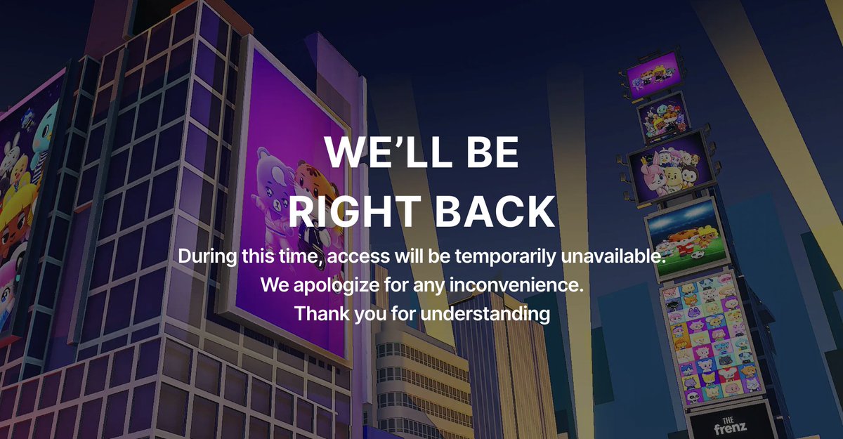 🛑Server Maintenance Notice🛑

🙋‍♀️🙋‍♀️Hello Redbrick Family! 

📌 Despite significantly increasing our server capacity for the 0xSpin event, the traffic has far exceeded our expectations and caused an overload on our site. 

📌 Our development team is currently addressing this