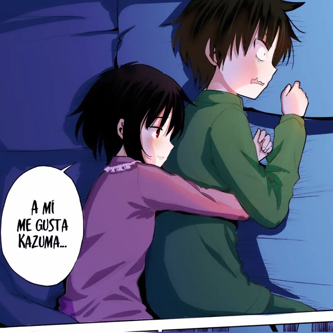 Daily_Kazumin's tweet image. Coloreado del capítulo 102 del manga oficial de Konosuba: la confesión de Megumin ❤️🥰