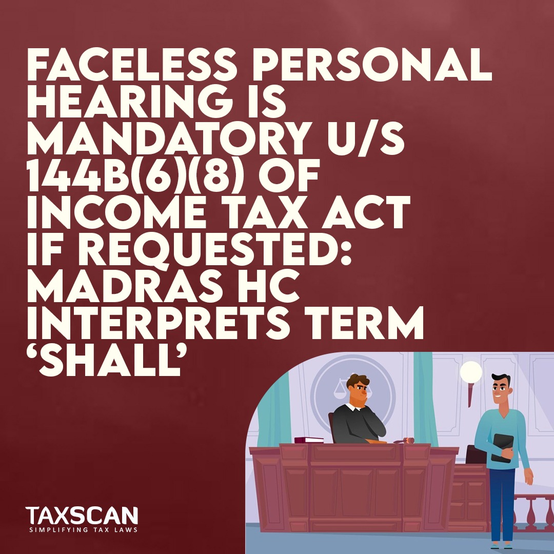 taxscan.in/faceless-perso…
#hearing #incometax #madrashighcourt #taxscan #taxnews