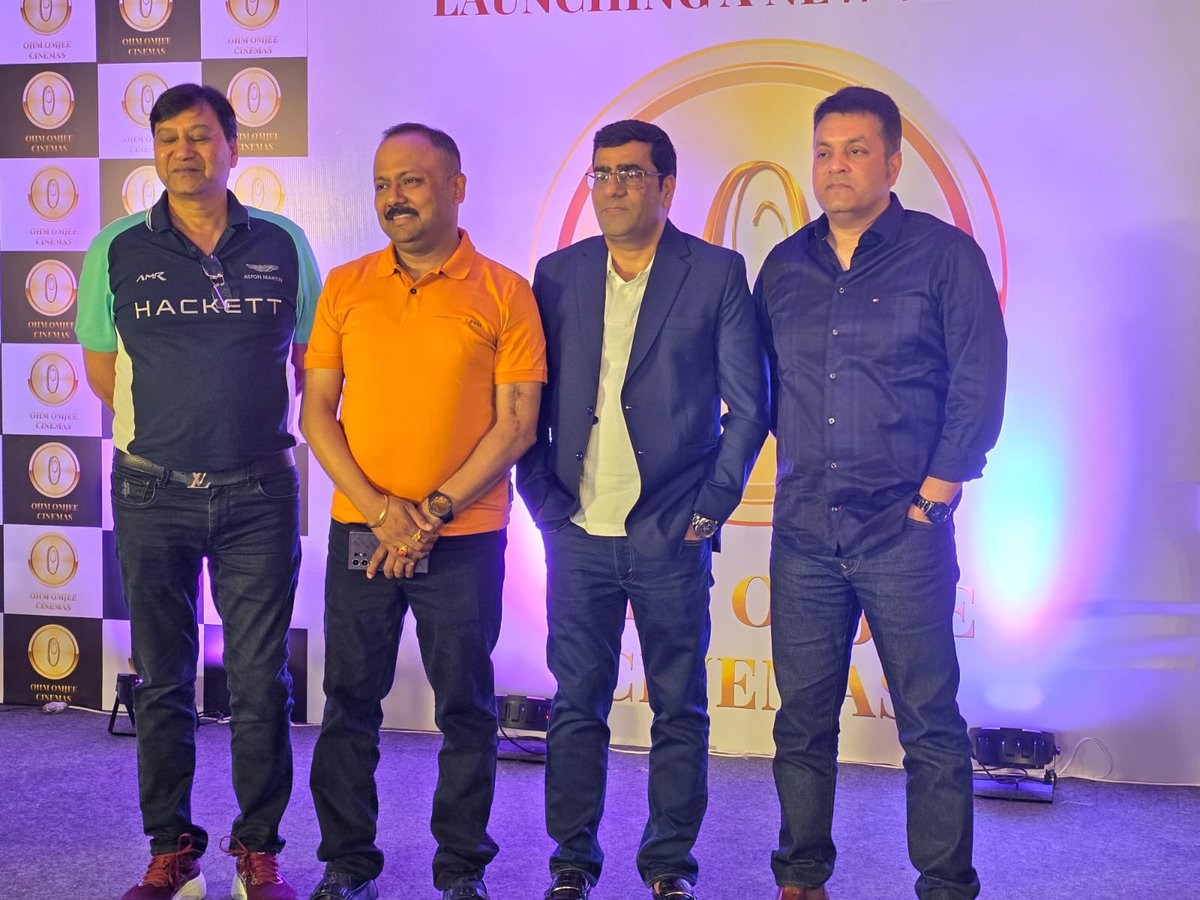 OHM - OMJEE GROUP ANNOUNCE COLLABORATION IN EXHIBITION SECTOR: OHM OMJEE CINEMAS… Two powerhouses of the entertainment industry in #NorthIndia - #OHM and #Omjee Group - announce a new collaboration in exhibition sector: OHM Omjee Cinemas. #OHM has a vast experience in