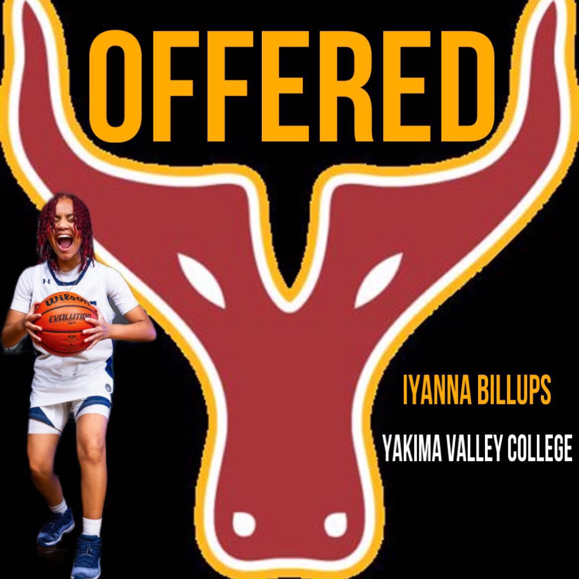 Blessed to have received an Offer from Yakima Valley College ❤️💛!
