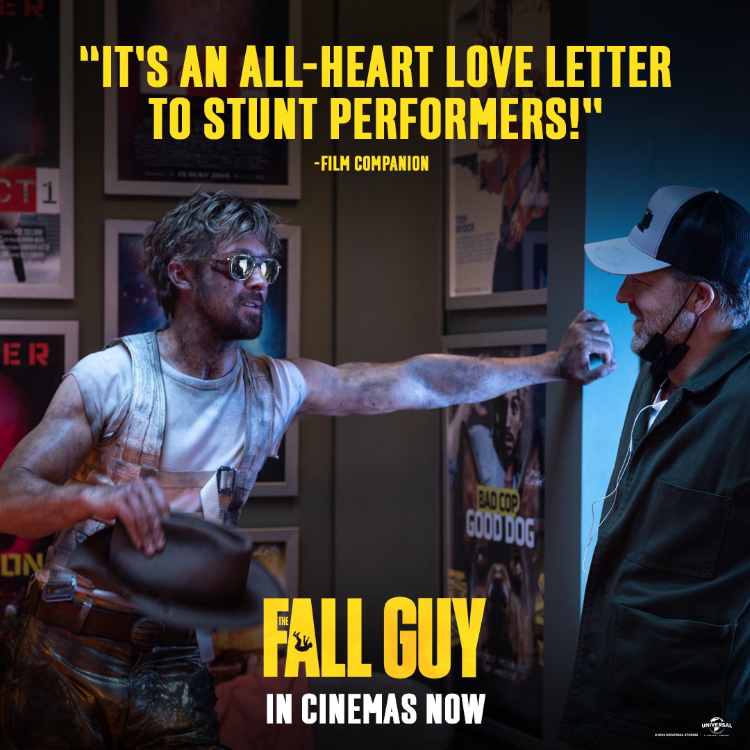 For the ones who take all hits and get no credit, this movie is dedicated to them! Watch #TheFallGuy in cinemas now. Book your tickets: m.paytm.me/fallguy #TheFallGuyMovie #FilmCompanionReview #RyanGosling #Stuntman #EmilyBlunt #DavidLeitch #UniversalPicturesIndia