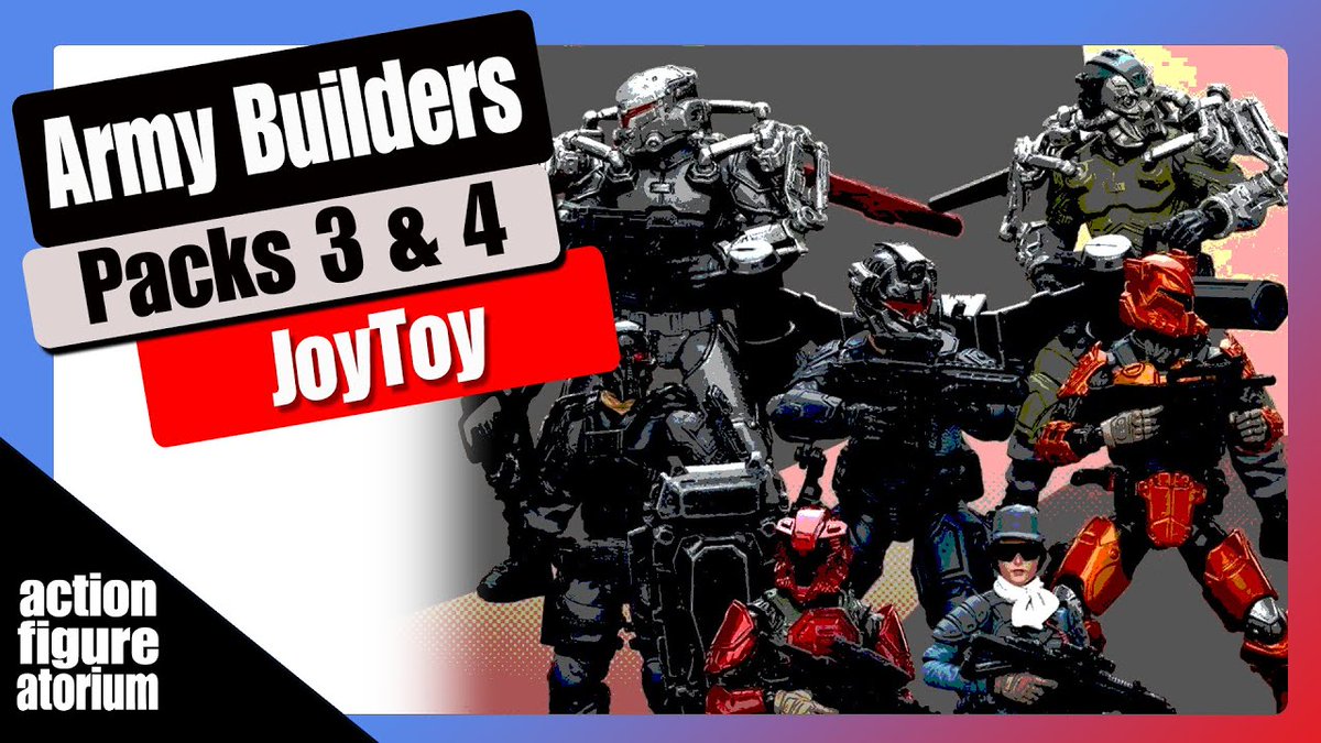 Affordable Army Builders from JoyToy | Builder Packs 3 and 4 Review youtu.be/MPfr8CvOhxo?si… via @YouTube
