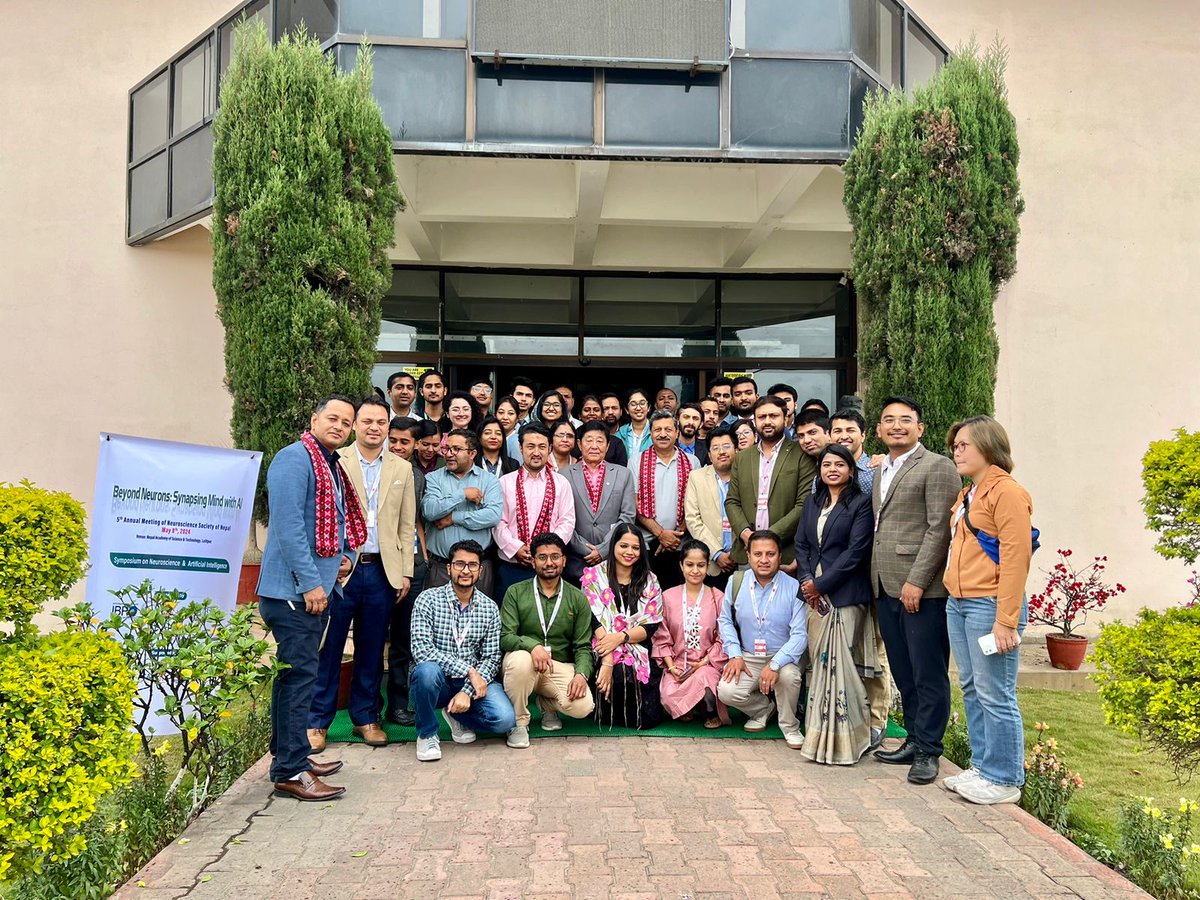 Sandeep Thapa (@sandeepthapa29) on Twitter photo “Beyond Neurons: Synapsing Mind with AI,” "Neuroscience and AI". We would like to thank
<a href="/IBROorg/">IBRO - International Brain Research Organization</a> for the support. 7-8 May, 2024, Nepal “Beyond Neurons: Synapsing Mind with AI,” "Neuroscience and AI". We would like to thank
<a href="/IBROorg/">IBRO - International Brain Research Organization</a> for the support. 7-8 May, 2024, Nepal
