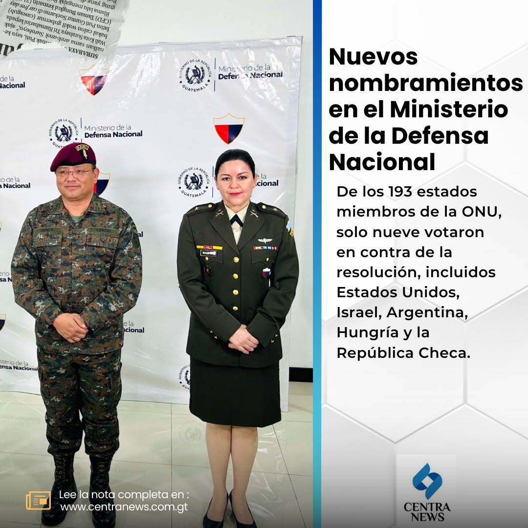 ✅🔎 #NacionalesGT | Nuevos nombramientos en el Ministerio de la Defensa Nacional.

📝 Entérate aquí: lc.cx/rlBGnU

#AHORA #Guatemala #NoticiasGT @SrMindefGT @Ejercito_GT