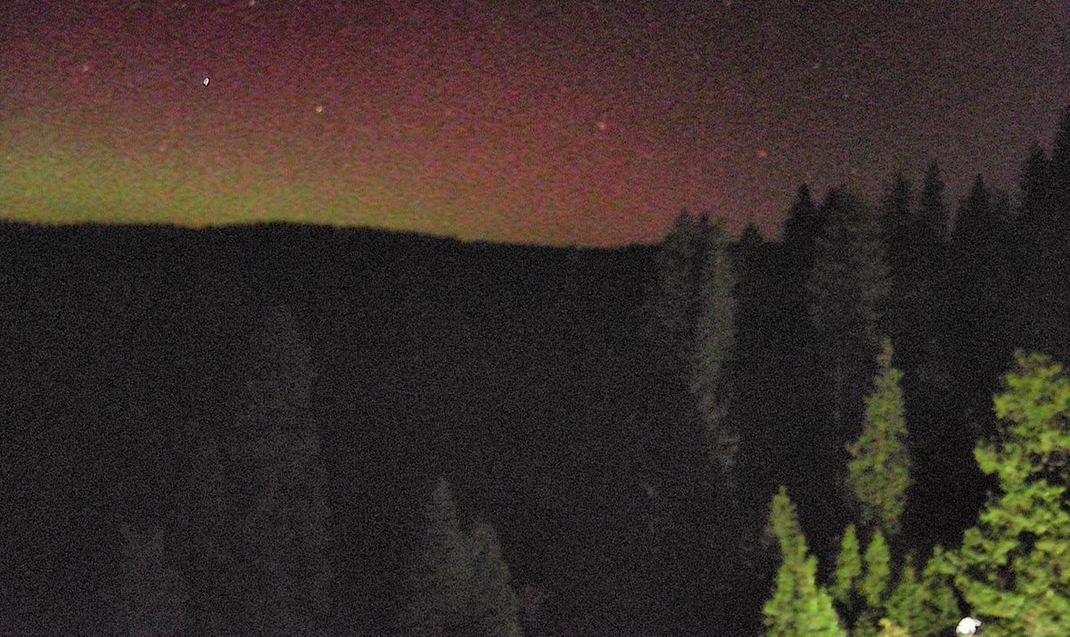 Another view of the Northern Lights. This is on the El Dorado/Amador Co line