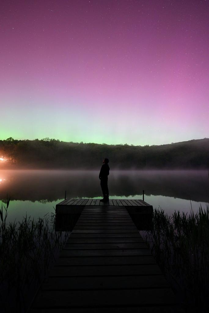 #connecticut #aurora just now