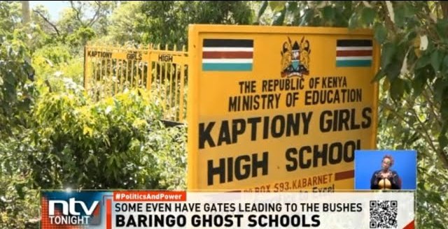 So #BaringoGhostSchools can co-exist among a community with a National Government Administration, DCI, NIS, Kenya Police, Education Ministry, and all GOK institutions yet, no one questions? What happened to the Government being 'long-handed'?