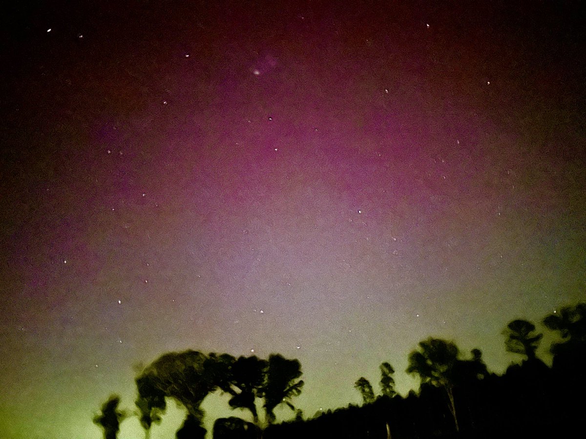 Aurora with the Big Dipper - north of Columbia SC.
