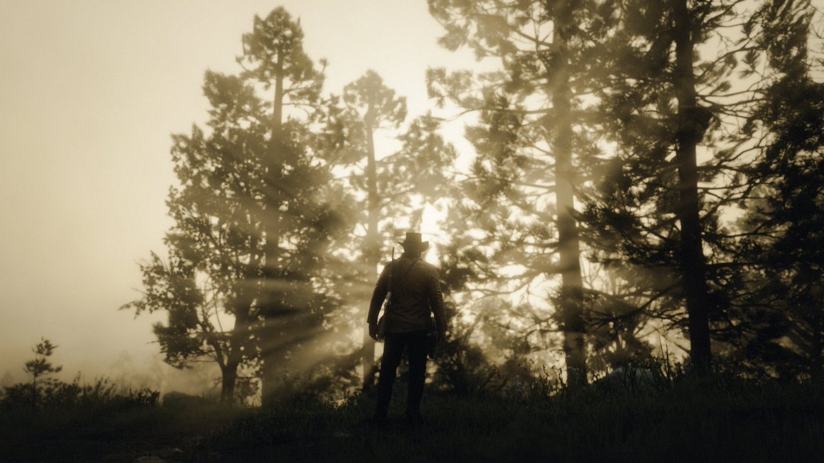 Another day of exploring &amp; taking pictures in #RDR2. Can't believe this game came out 6 years ago.