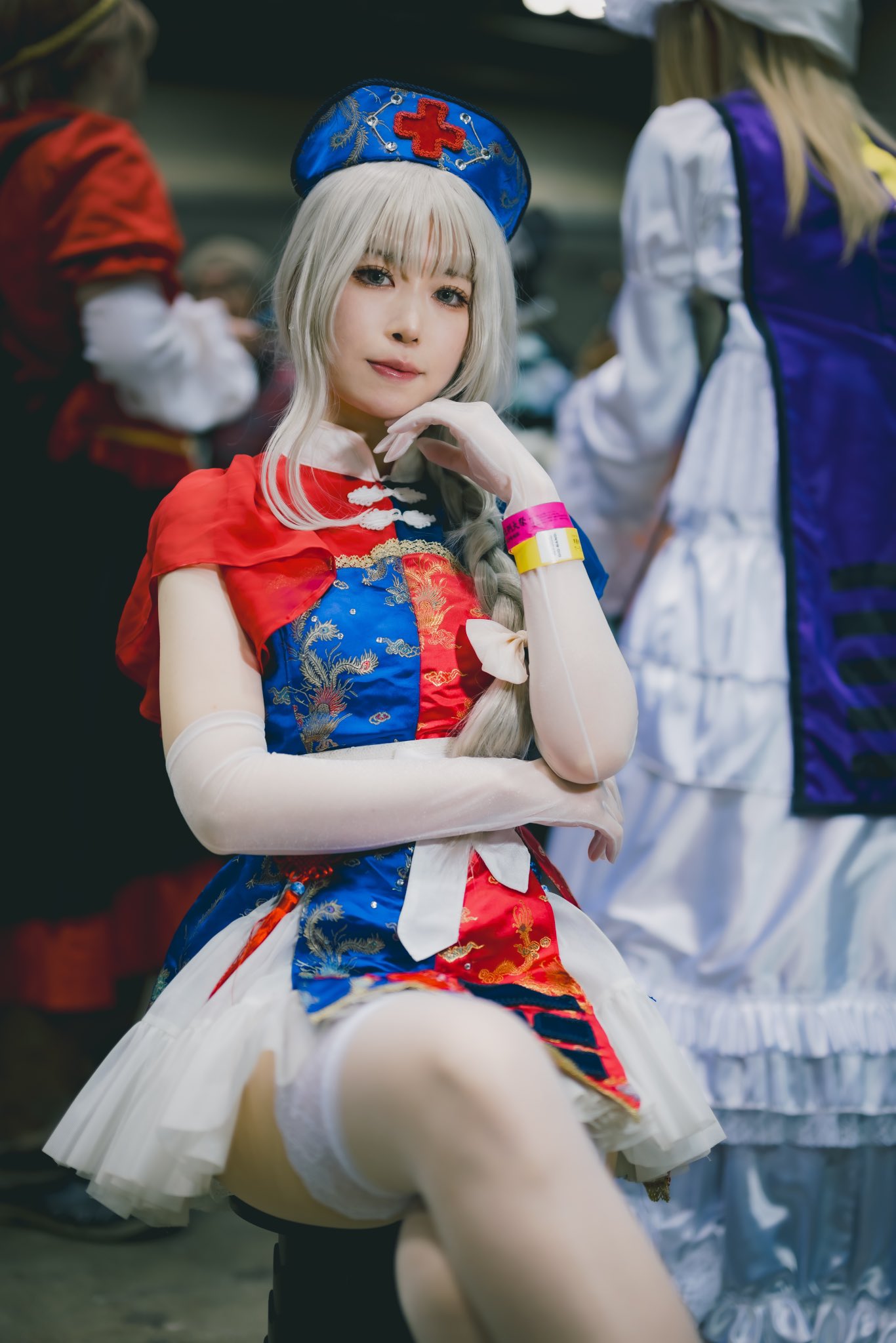 【ウィッグ付き】東方Project 八意永琳 コスプレ Amazon.co.jp: 東方永夜抄 八意永琳 風 ロング グレー 耐熱