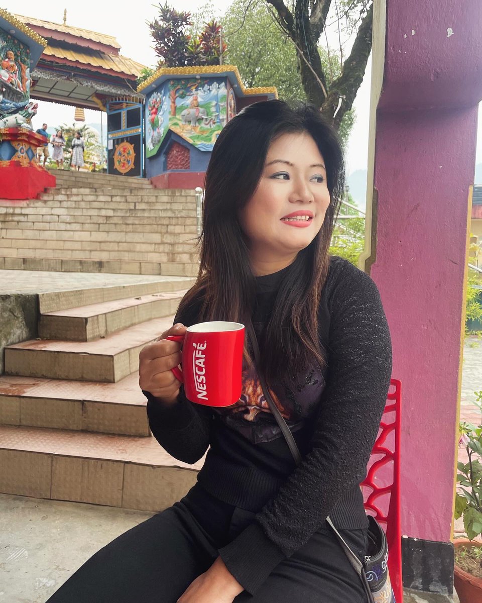 📸✨Indulging in the unique flavors of Cheesecake salt coffee at Itanagar-Gompa Monastery! 🏞️☕ A must-try for anyone visiting this enchanting destination of Arunachal Pradesh. Don’t miss out on this unforgettable experience! #GompaMonastery #CheesecakeSaltCoffee @ArunachalTsm