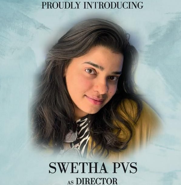GetsCinema's tweet photo. After #TharunBhaskar and #BharatKhamma Now #BigBenCinemas again introducing NewDirector #SwethaPVS Title poster reveal tomorrow at 11:07AM 💥💥💥💥 https://t.co/FbZTkk4dVr