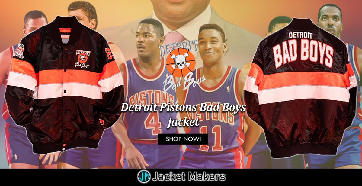 #BadBoys Black #DetroitPistons Full-Snap #CityEdition Satin #Jacket. jacketmakers.com/product/city-e… #Mens #Women #OOTD #Style #Fashion #Outfits #Costume #Cosplay #Gifts #DetroitBasketball #DetroitBadBoys #Detroit #pistons #costumes #summer #sale #shopnow