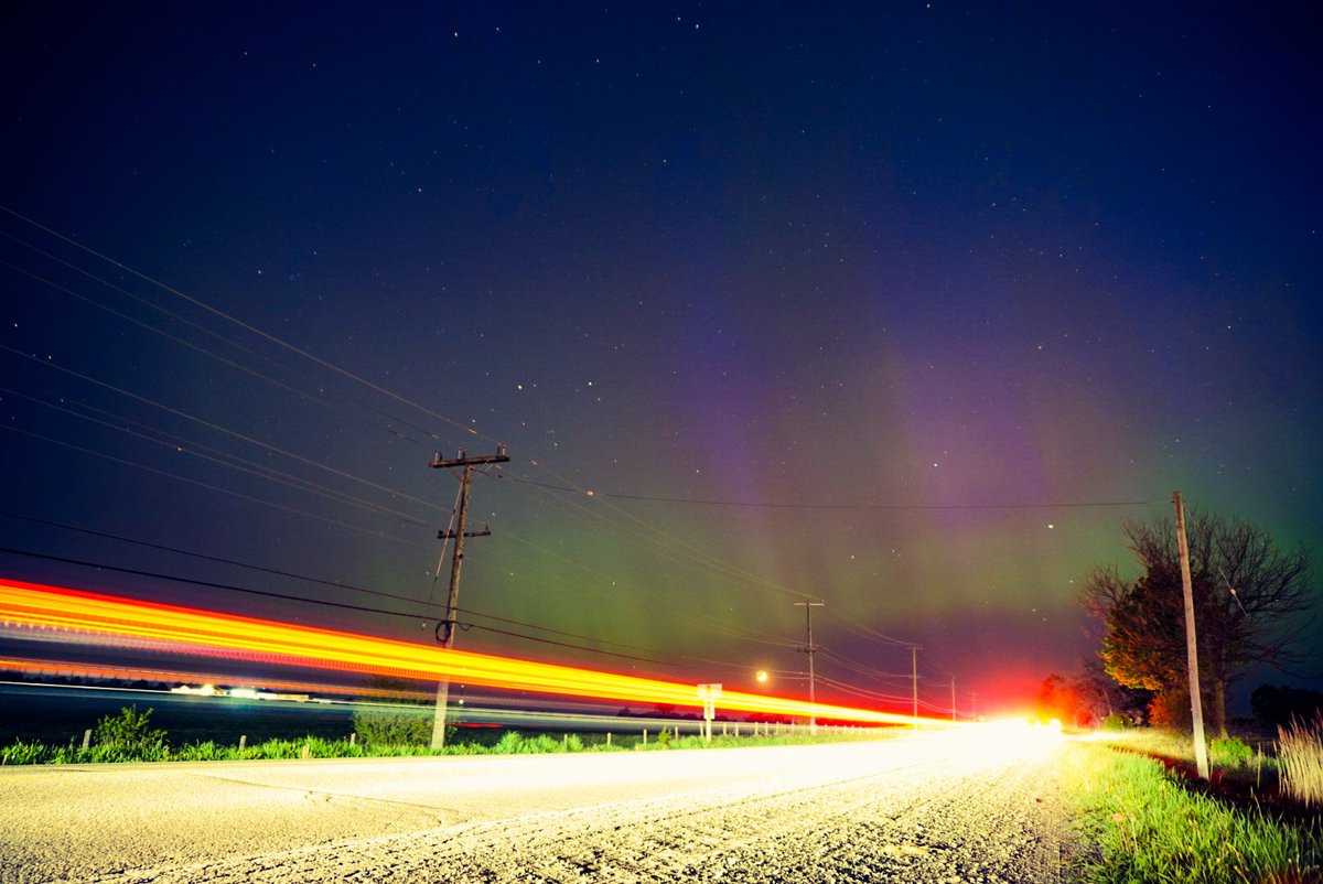 @CTVKitchener @weathernetwork I don't normally go for late night drives out in the country, but when I do.... 

📍Somewhere near Kitchener/Waterloo

#Auroraborealis #ONStorm #kwawesome #ShareYourWeather