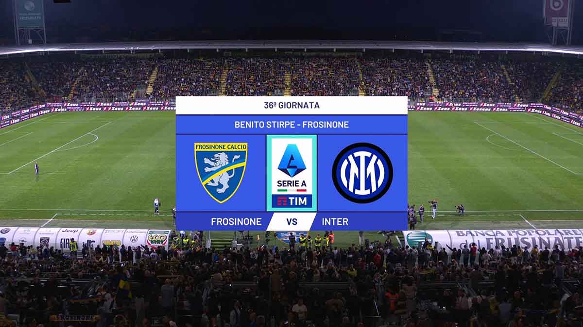 Frosinone vs Inter