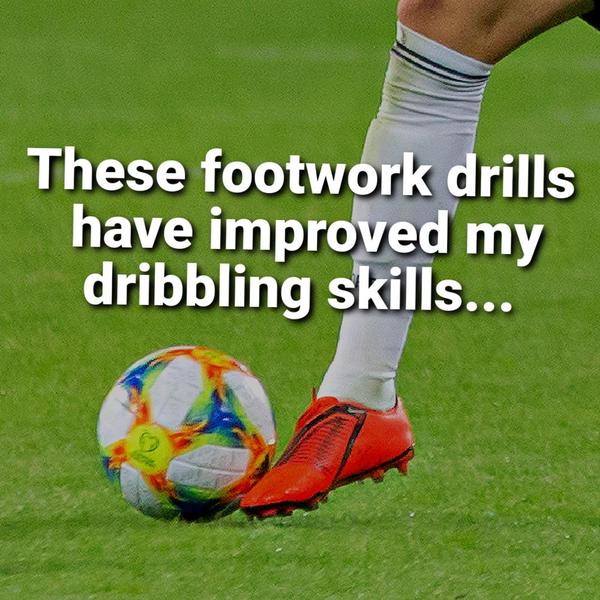 ⚽️ My soccer footwork skills were always good because... I did soccer drills like these when I was younger: bit.ly/3N9vD8Z 🔗 Footwork is easy to improve... 🔥 All you have to do is do this on a consistent basis: Anyone can improve their footwork if they do this..