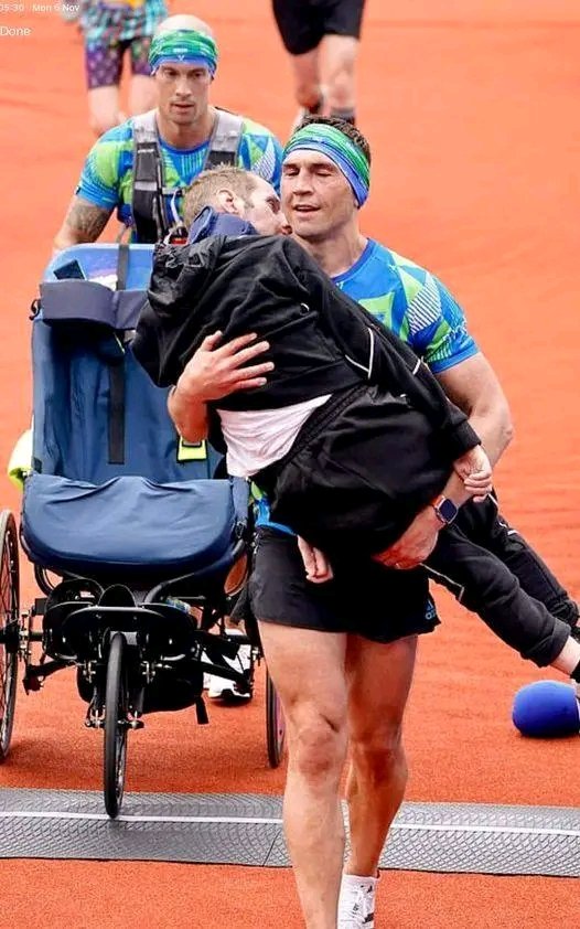 When England rugby coach Kevin Sinfield carried his former teammate Rob Burrow over the finishing line of the inaugural Rob Burrow Leeds Marathon in May, the tenderness of the gesture touched a nation's hearts.
‘Our friendship has gone through difficulties and challenges but we