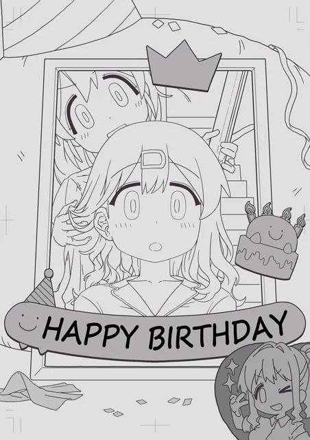 @Lycoris_Radiata (先日のみは誕、この感じで描こうとして挫折しました…w) 