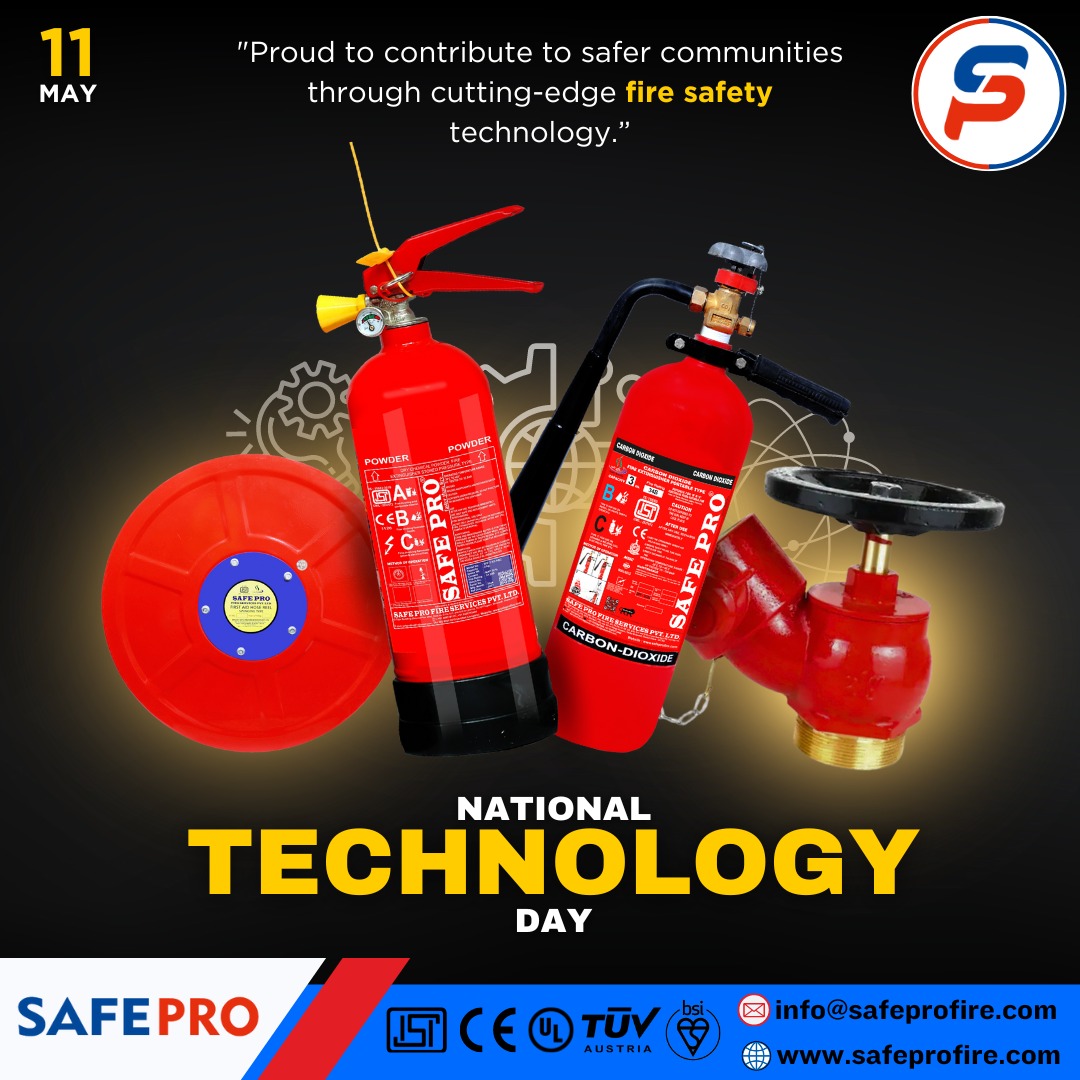'Proud to contribute to safer communities through cutting-edge fire safety technology.#NationalTechnologyDay #firetechnology #firesafesolutions