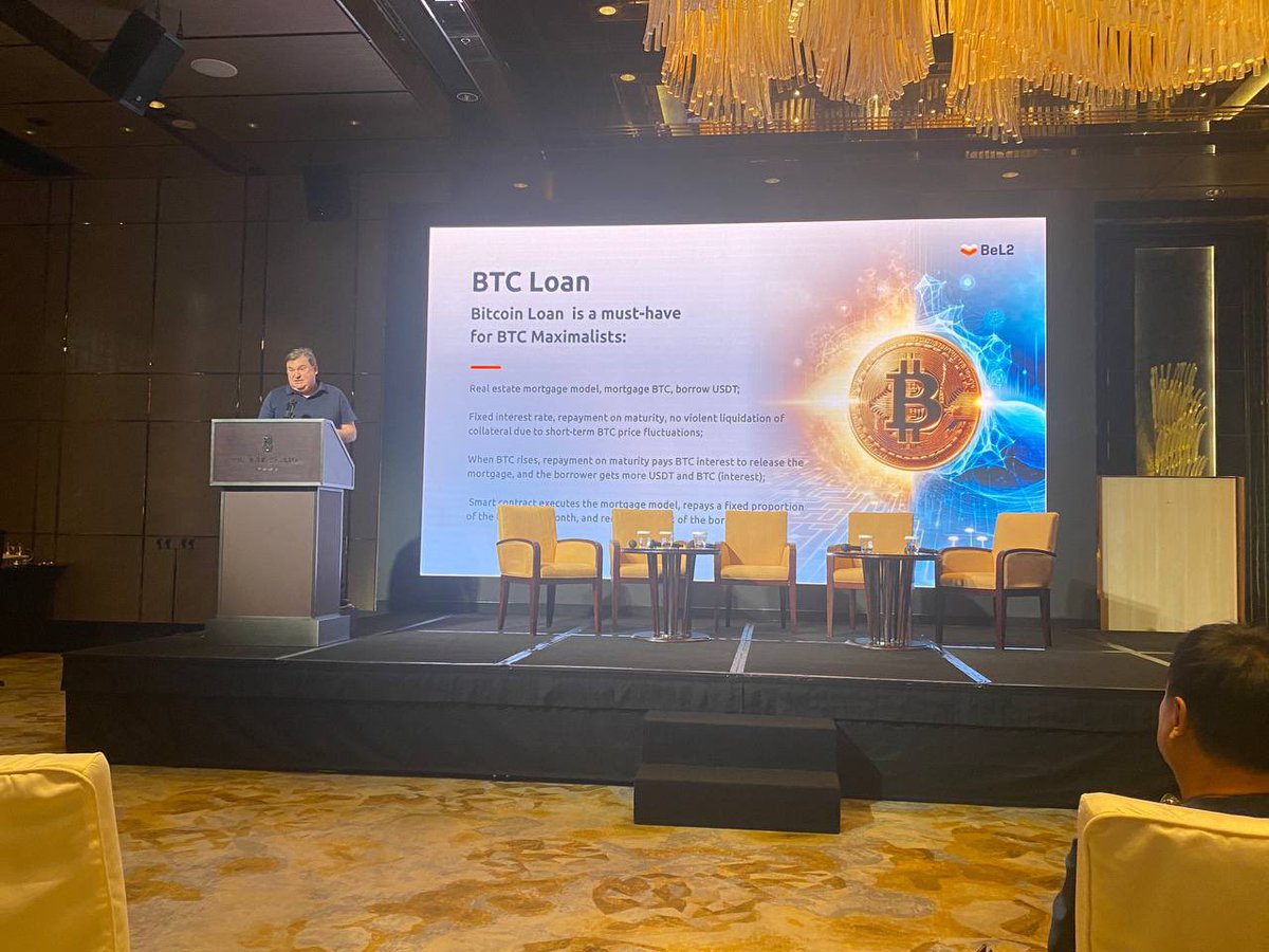 Head of Growth Jonathan Hargreaves gives a talk today at Scaling Bitcoin in Hong Kong on the vision to empower #Bitcoin’s global consensus through BeL2 and our latest Loan DApp demo on the @ElastosInfo SmartWeb.
