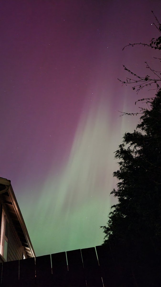 My backyard!!! #Enumclaw #Aurora