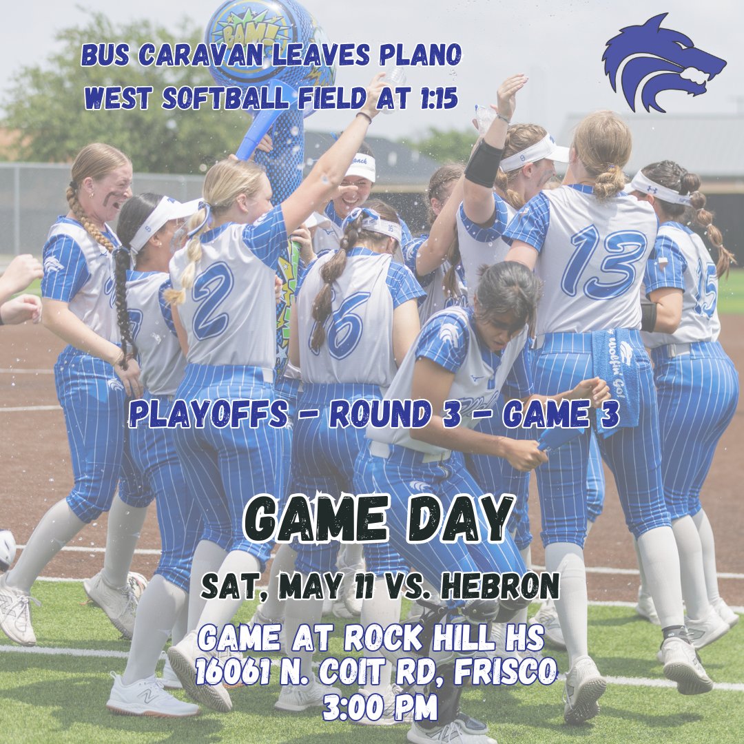 Wolves win to force a game 3! It's a quick, easy drive from Plano. Come Pack the stands!!