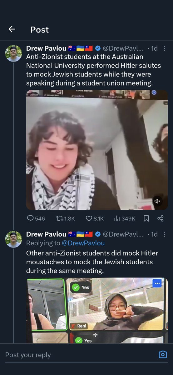 Lets stop giving oxygen to this 'antizionist' crap and call it what it is.

This is #ANTISEMITISM.

Universities, colleges, student bodies & mainstream media need to call a spade a fucking spade.

This is just utter bullshit. You're not fooling anyone and it doesn't belong here.