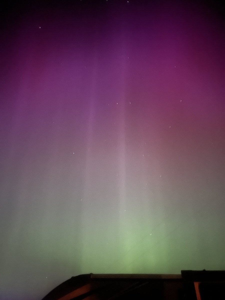 Aurora borealis happening now.