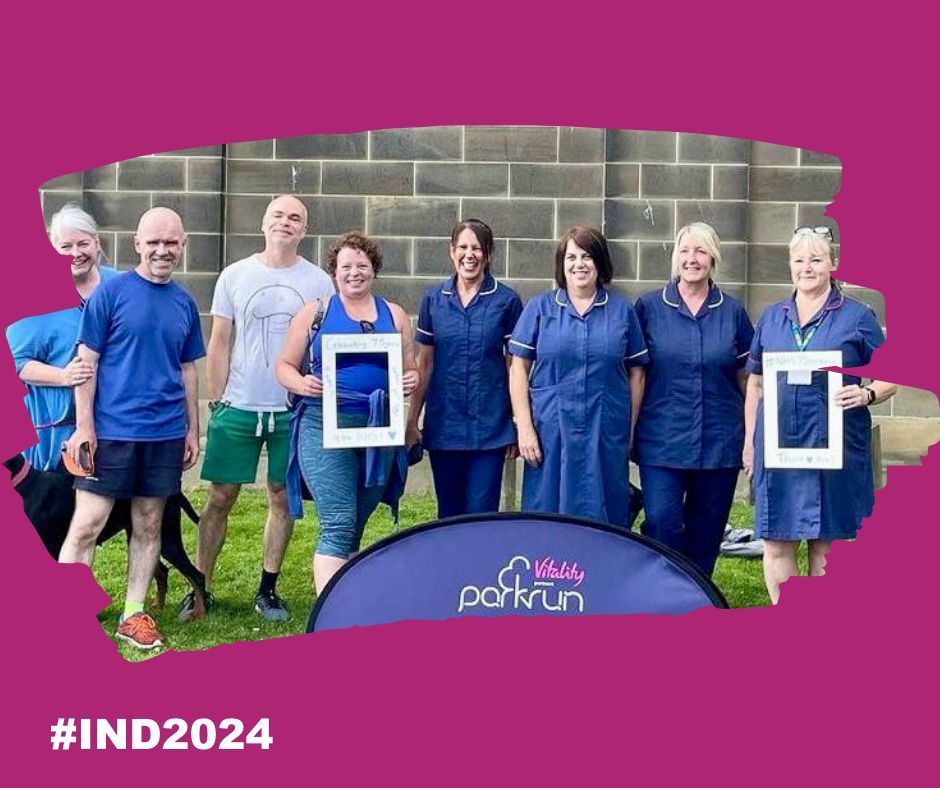 Today is #parkrun for #IND2024 🏃‍♀️ 🚶‍♂️ 😎 To all of our staff who are taking part, or going along to cheer on our nurses, have a wonderful day! Here's a few photos of our fantastic nurses taking part in #parkrun last year for international nurses day 🌟