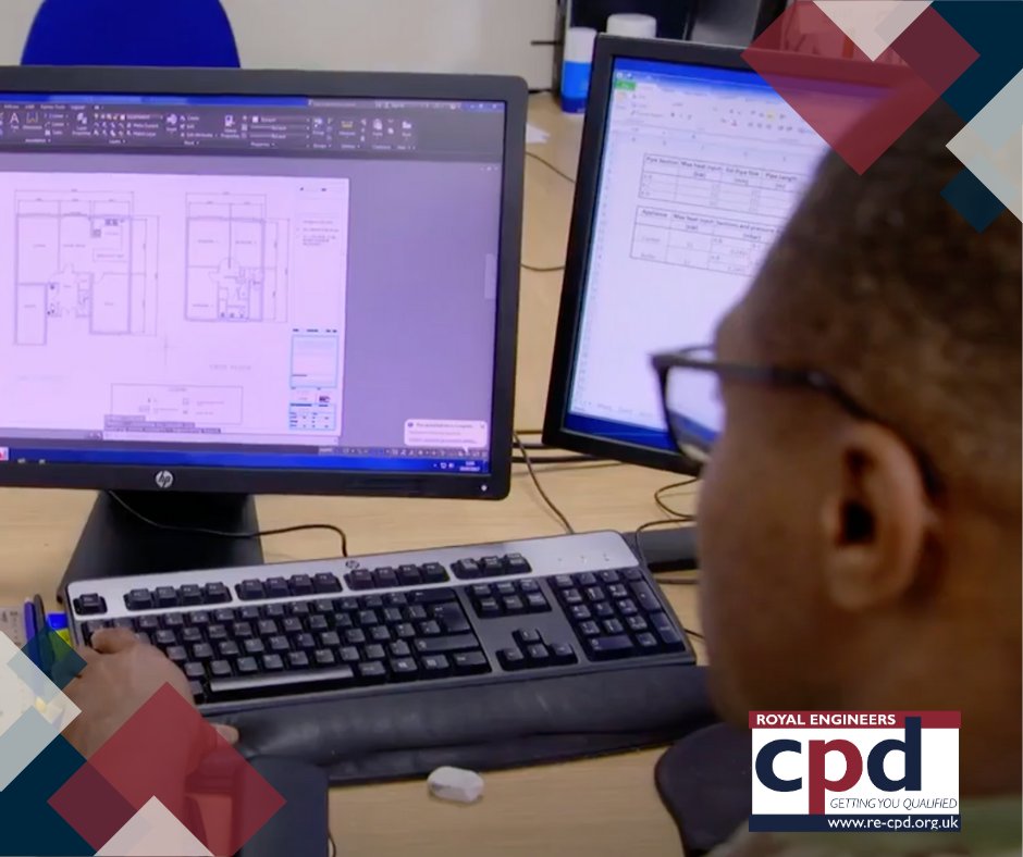 Designing your future! 💪 Get in touch with our team to find out more about the Design Draughtsman - Electrical & Mechanical course and get a civilian recognised qualification! #SapperFamily #RECPD #PersonalDevelopment