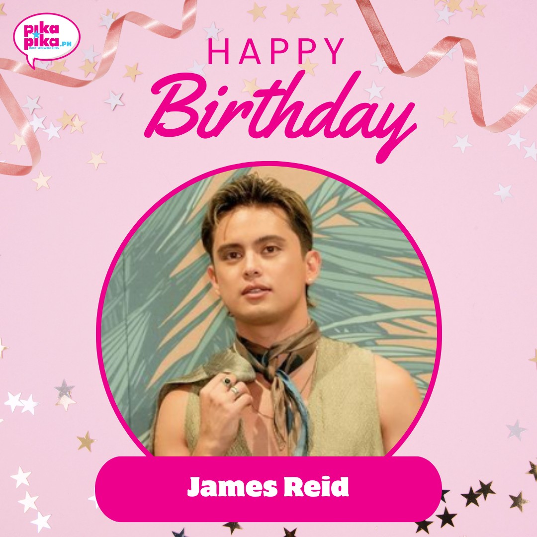 Happy birthday, James Reid! May your special day be filled with love and cheers. 🥳🎂 #JamesReid #PikArtistDay