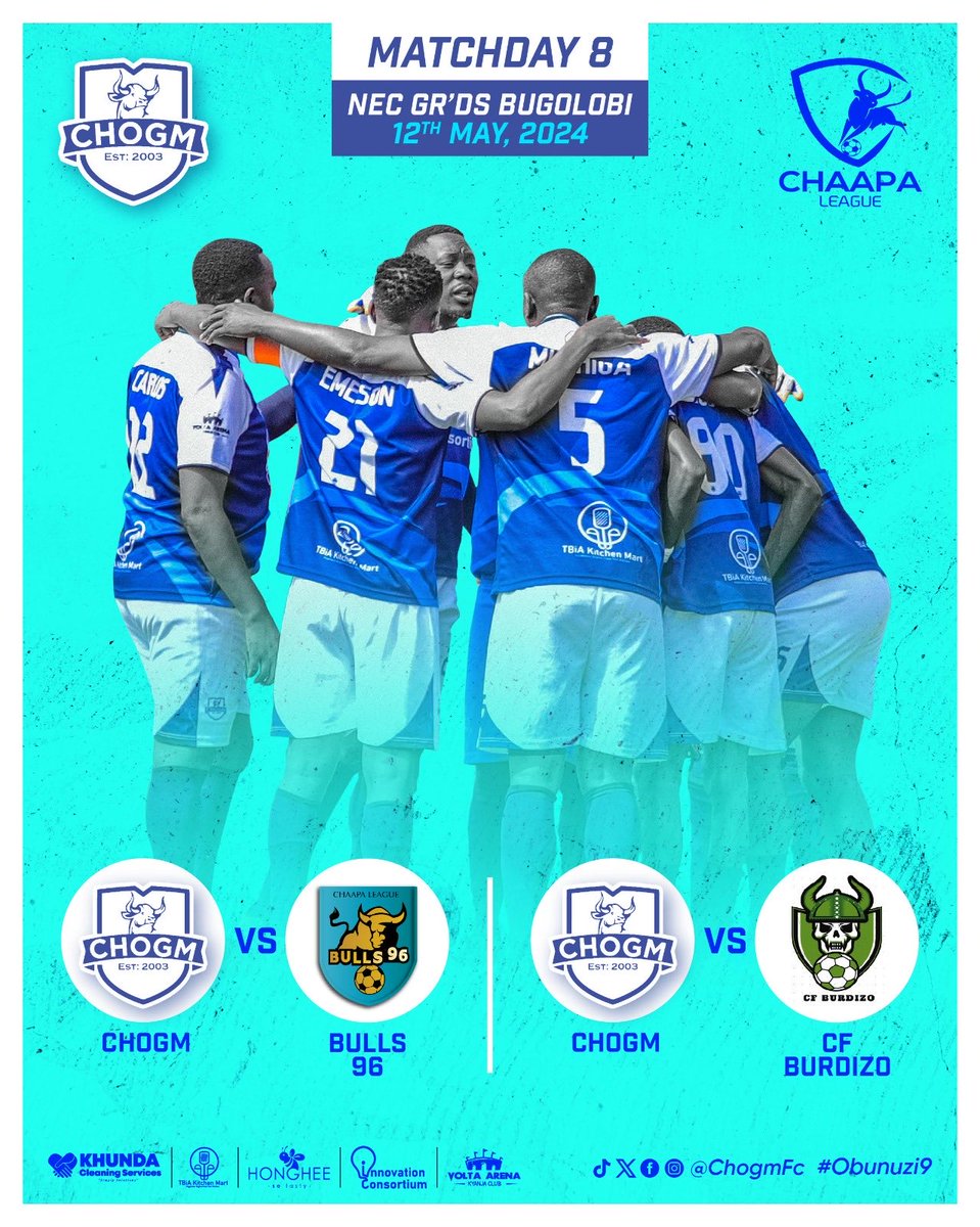 Season defining fixtures (!!)

A mid morning encounter against the so the called “elders” of ⁦@Bulls96_⁩  , then everything will be the online in a late kickoff when face title chasing ⁦@08Burdizo⁩ . ⁦@ChaapaLeague⁩  . This Sunday at #necgrounds