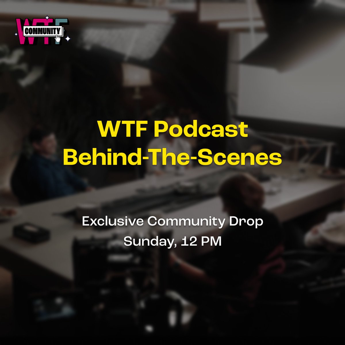 mafiabywtf's tweet photo. 🎬 We're all set to drop our first WTFPod behind-the-scenes short film, exclusively on our discord community
tomorrow.

Are you part of it yet? https://t.co/wRy3HO5JPa