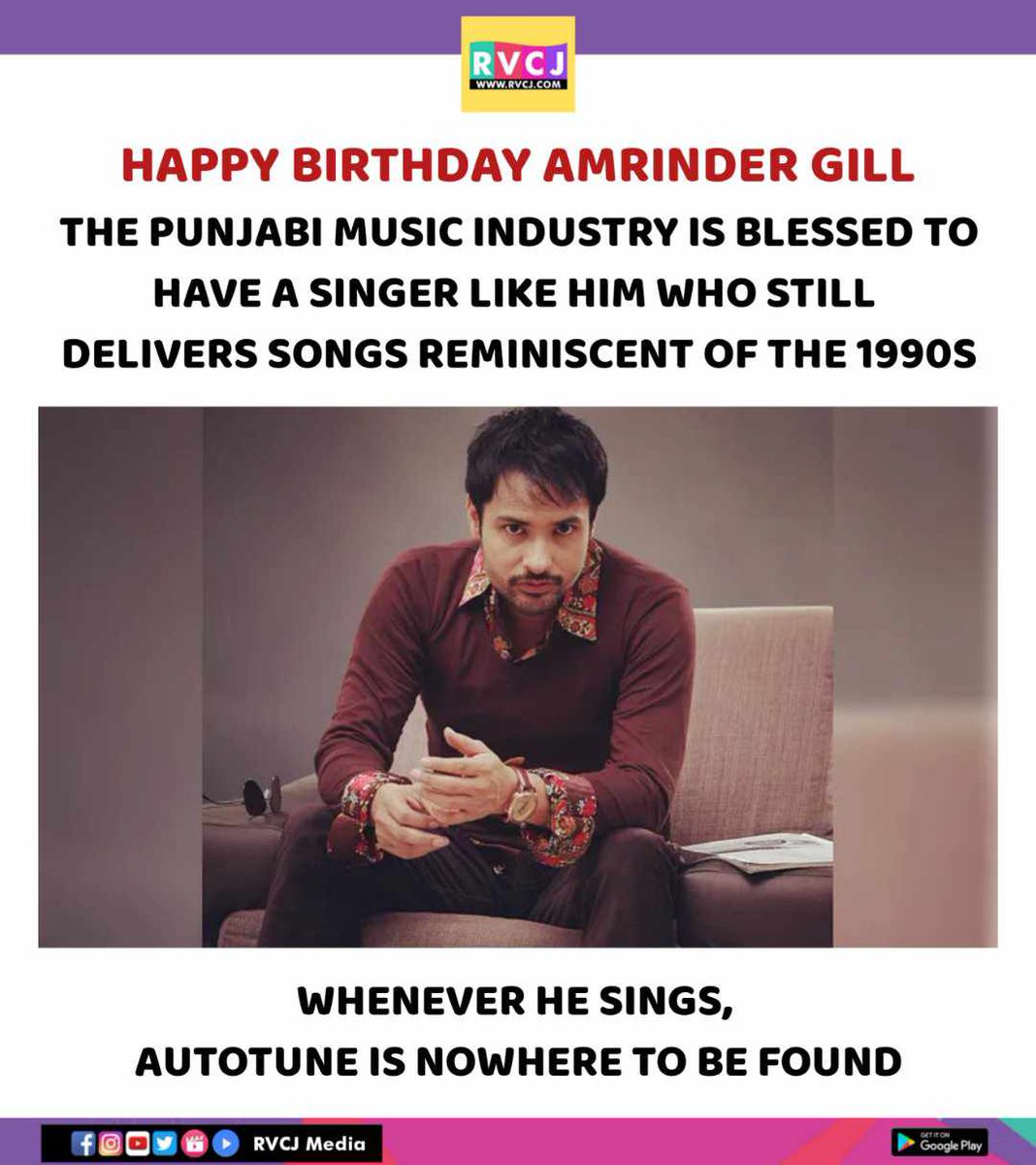 Happy Birthday Amrinder Gill #amrindergill #punjabisinger #punjabisongs @IamAmrinderGill