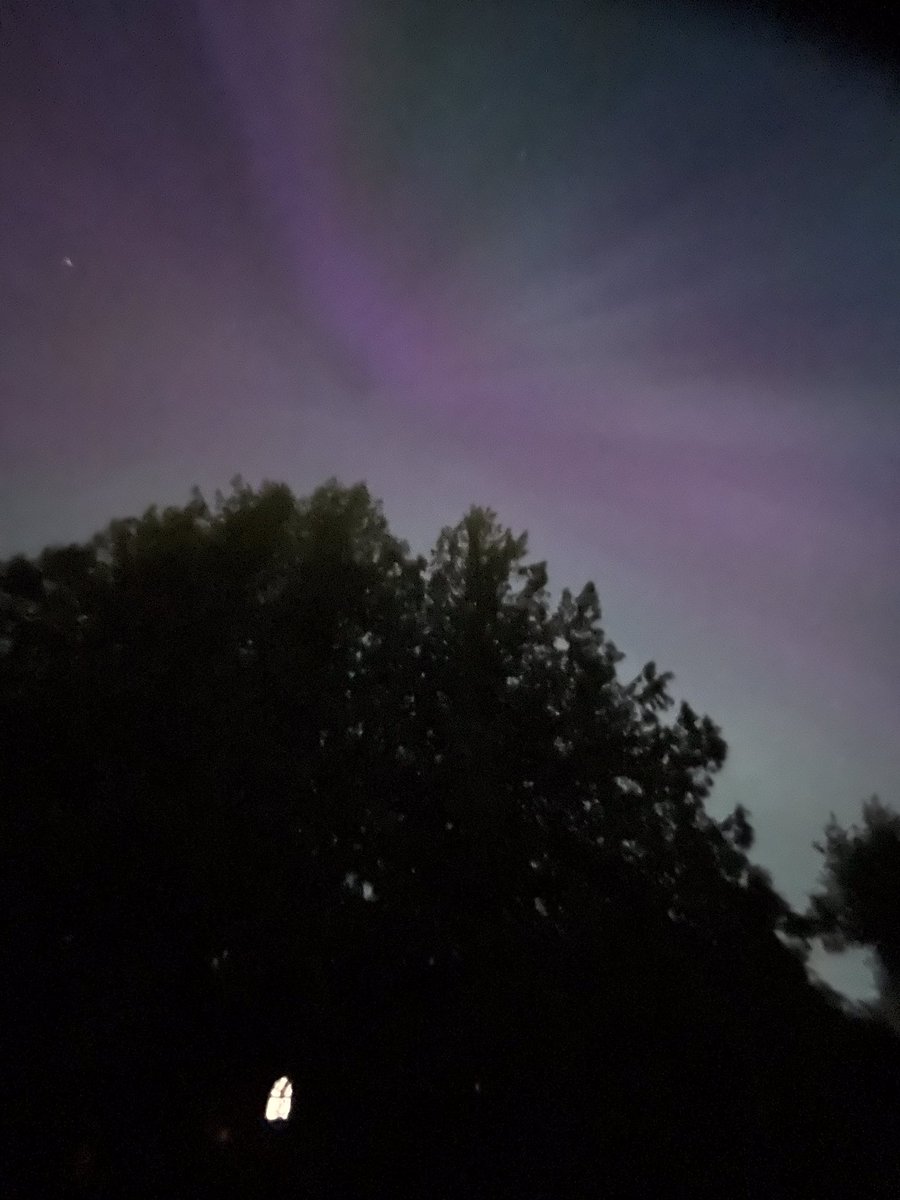 Northern lights (#auroraborealis) from Connaught Heights #NewWestminster BC!  Five minutes ago!