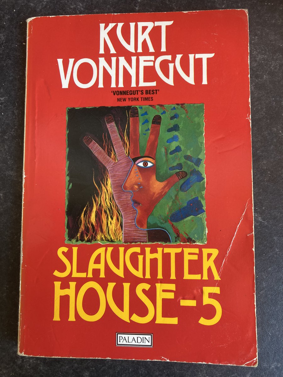 #CastawayCollection Books 1. My first book choice needs no introduction Slaughterhouse-5 - Kurt Vonnegut