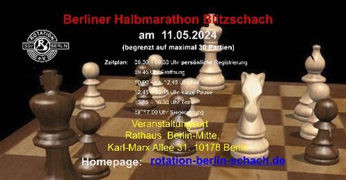 Gleich startet im Rathaus Mitte der Berliner Halbmarathon im Blitzschach von unseren Schachfreunden von Rotation Berlin. Auch vom #TeamNARVA werden Spieler dabei sein. jimdo-storage.global.ssl.fastly.net/file/b53eb5c3-…