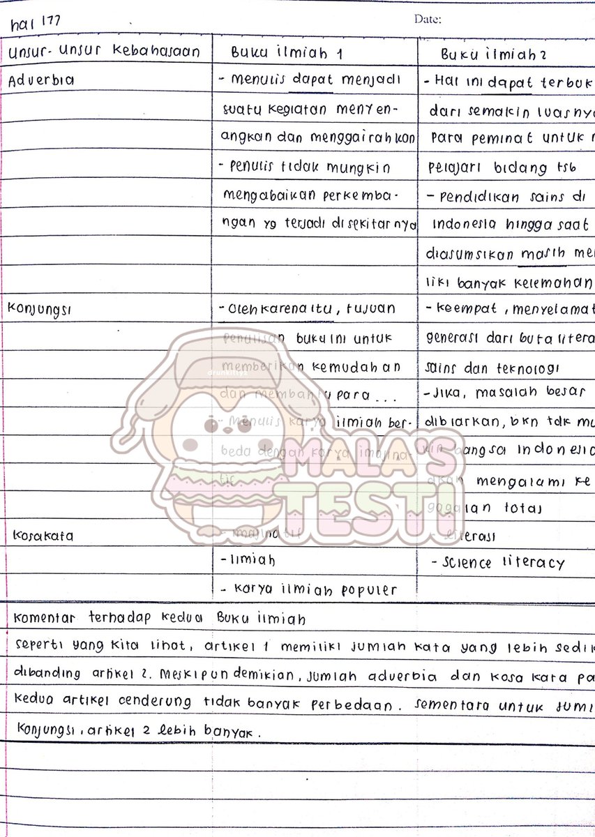 drunkittyz's tweet image. selamat siang 👋👋 kalian kalau ada yang lagi cari joki tulis bisa banget nihh langsung wa aku ajaah. udah ada banyak testi dan langganan juga lho 🙀😻❤️‍🔥 #zonauang #jokitulis #jokitugas

testi bit.ly/3kxe0Rw
order by whatsapp:
📎 wa.me/6285782911079